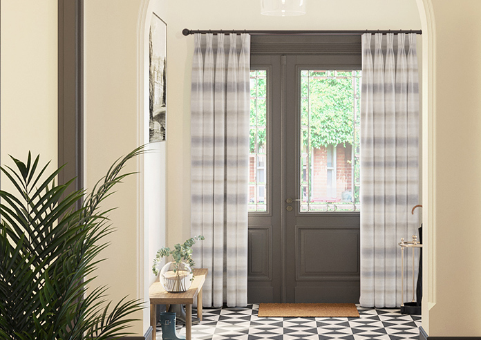 Ombre Velvet, Silver - Made to Measure Curtains - Image 3